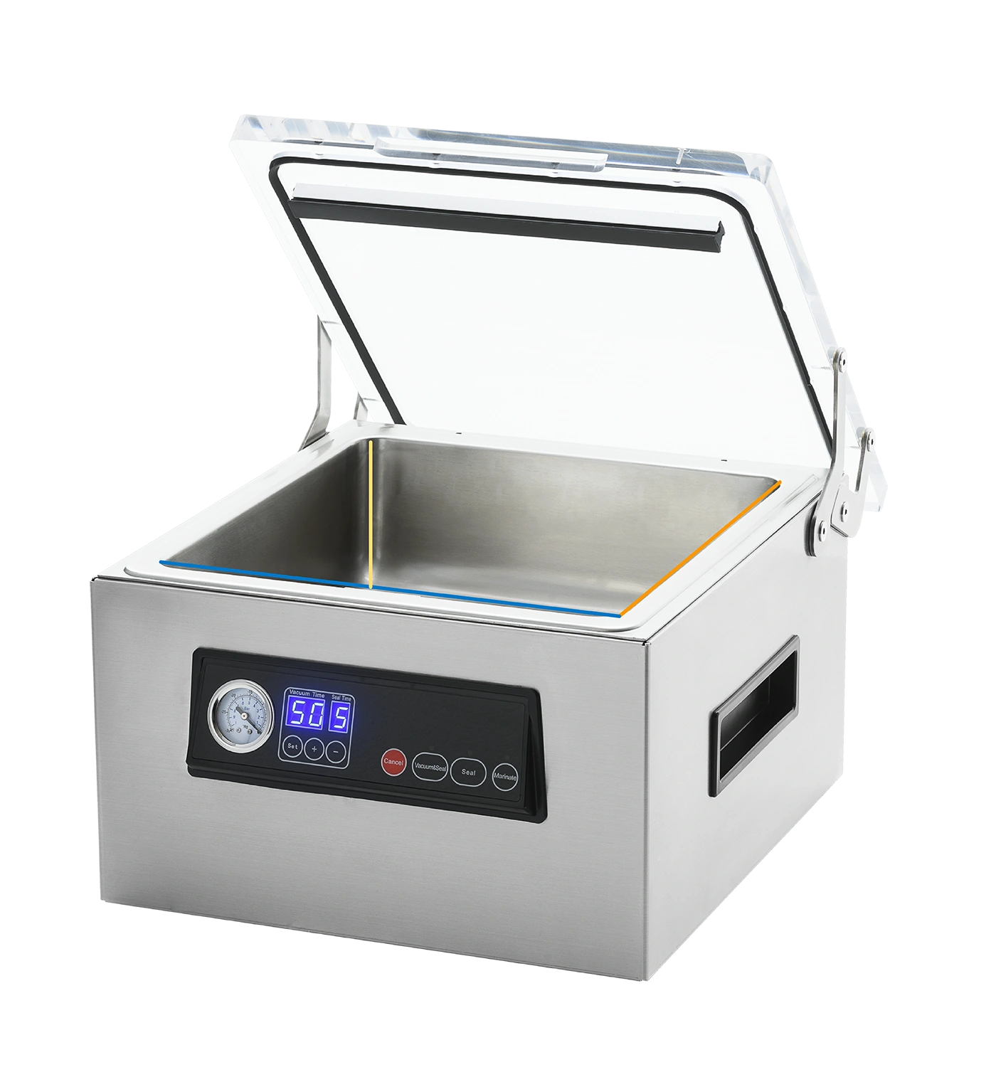 CH-2 Chamber Food Vacuum Sealer Chamber Dimensions